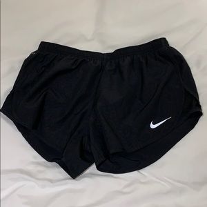 black nike shorts